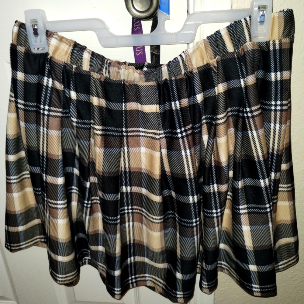 Jolie and Joy schoolgirl skirt